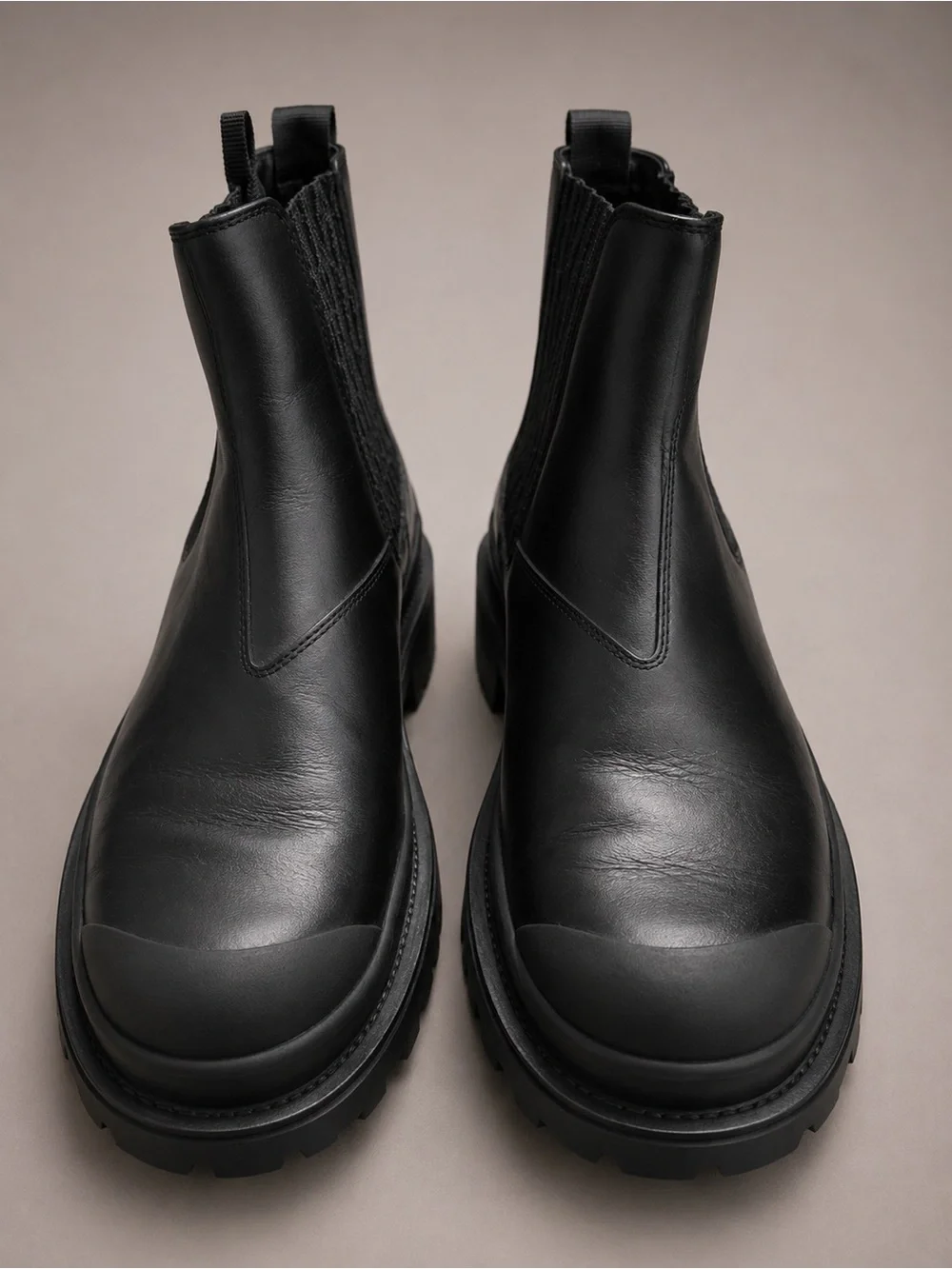 Dior Black Leather Chukka Boots with Monogram Side Panel
